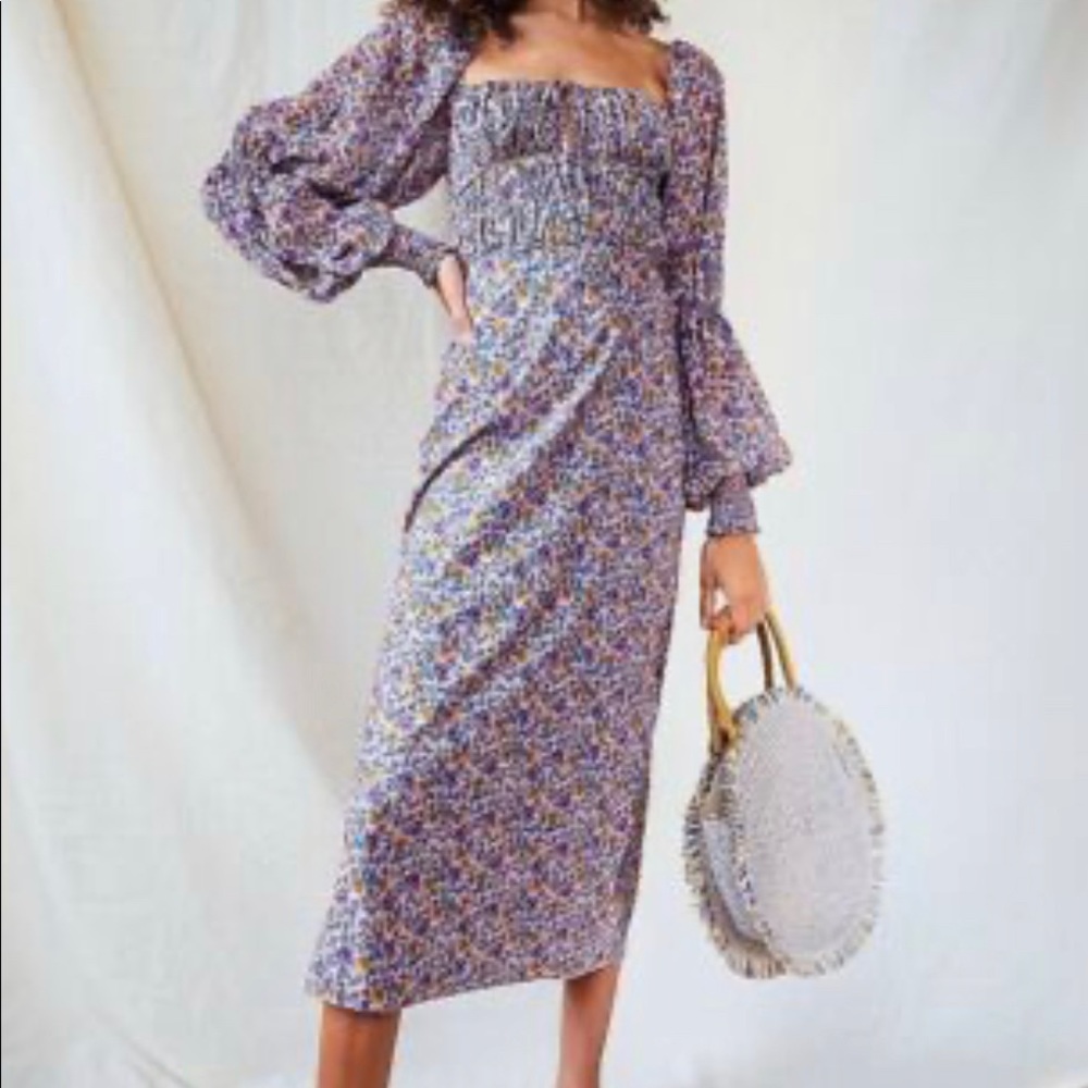 Free People Aglow Midi Dress